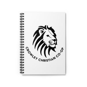 Crowley Christian Co-op Spiral Notebook - Ruled Line